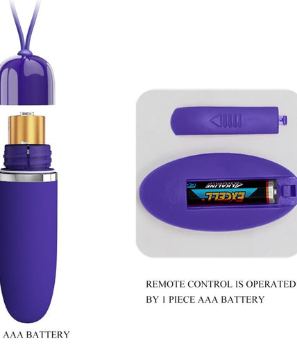 PRETTY LOVE - DARLENE YOUTH VIOLET MINI VIBRATING BULLET