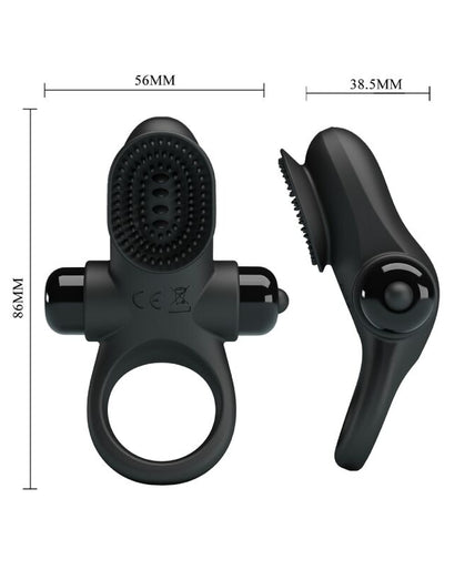 PRETTY LOVE - VIBRATOR RING II FOR THE BLACK PENIS