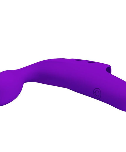 Pretty Love – Gorgon Purple Rechargeable Finger Vibrator