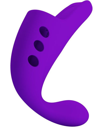 Pretty Love – Gorgon Purple Rechargeable Finger Vibrator