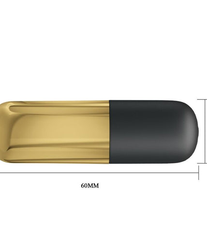 PRETTY LOVE - GOLDEN RECHARGEABLE BULLET VIBRATOR
