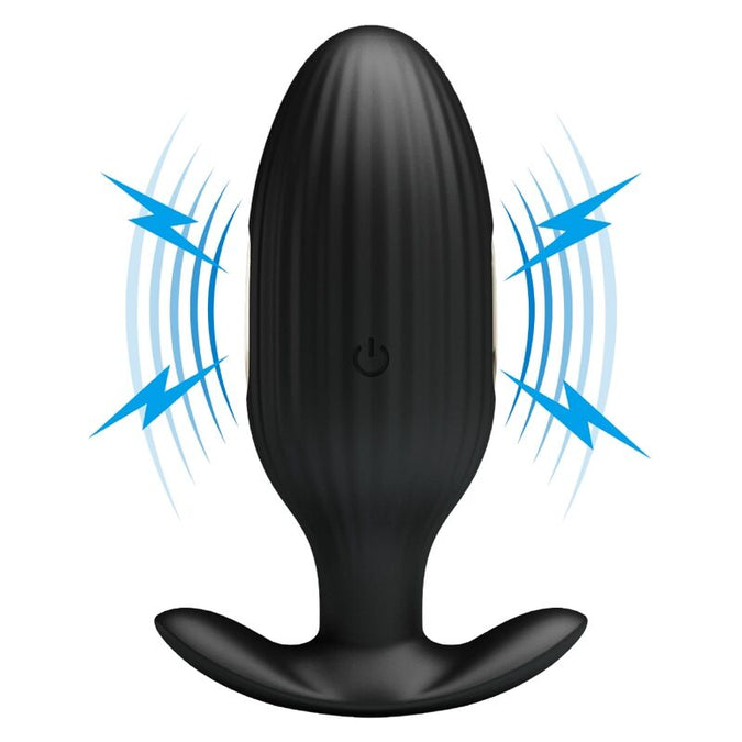 Pretty Love – Jefferson App Controlled Anal Plug Black