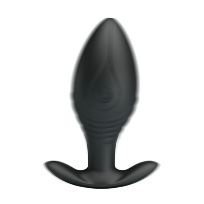 Pretty Love – Regina Analplug Wiederaufladbarer Vibrator Schwarz