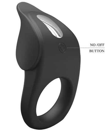 PRETTY LOVE - SUSANNA VIBRATING PENIS RING BLACK