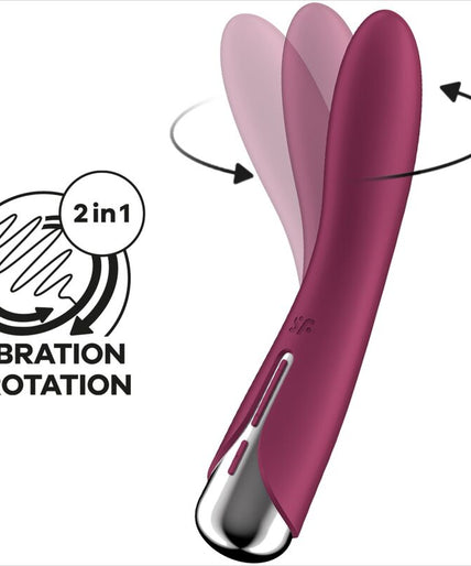 Satisfyer – Spinning Vibe 1 G – Spot Rotator Vibrator Rood