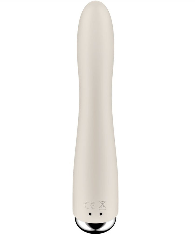 Satisfyer – Spinning Vibe 1 G – Spot Beige Rotator Vibrator