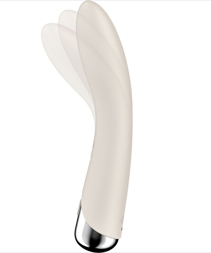 Satisfyer – Spinning Vibe 1 G – Spot Beige Rotator Vibrator