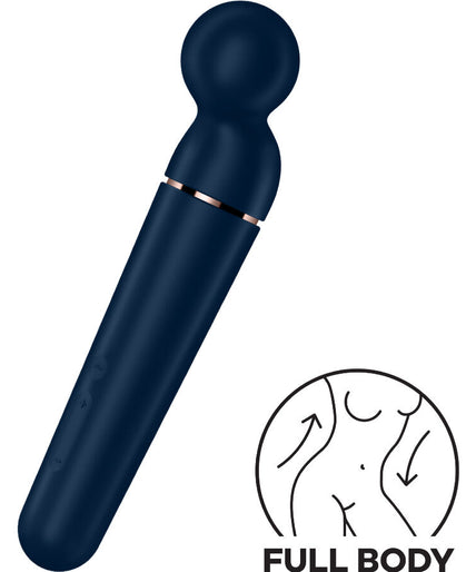 SATISFYER - PLANET WAND-ER VIBRATOR MASSAGER BLUE