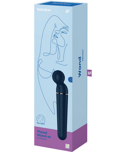 SATISFYER - PLANET WAND-ER VIBRATOR MASSAGER BLUE