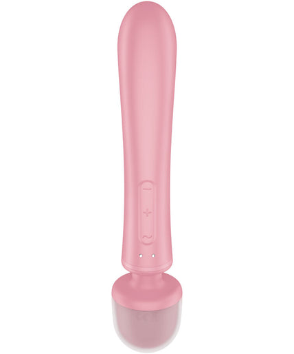 SATISFYER - TRIPLE LOVER RABBIT VIBRATOR MASSAGER PINK