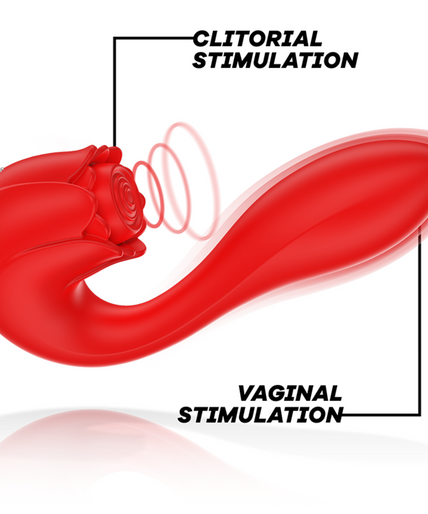 MIA - SELENA STIMULATOR VIBRATING + TAPPING RED