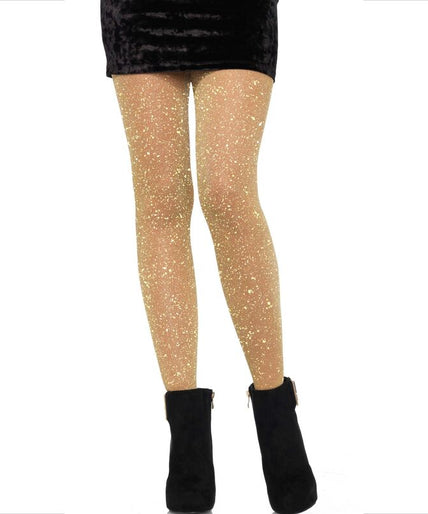 LEG AVENUE - TRANSPARANTE PANTY GOUDKLEURIG