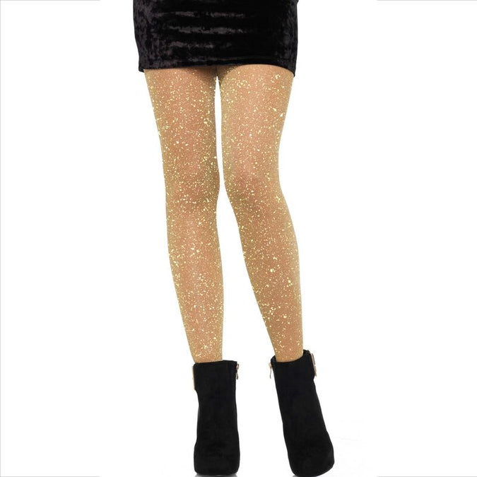 Leg Avenue – Transparante panty Goudkleurig
