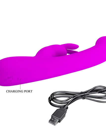 PRETTY LOVE - LAMAR RABBIT VIBRATOR & VIOLET G-SPOT