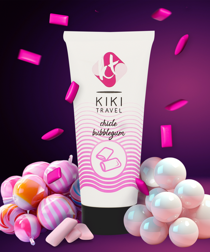 KIKÍ TRAVEL - BUBBLEGUM LUBRICANT 50 ML