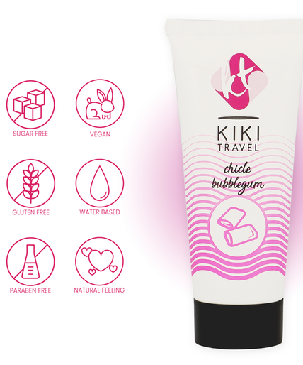 KIKÍ TRAVEL - BUBBLEGUM LUBRICANT 50 ML