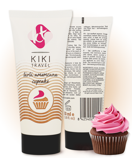 KIKÍ TRAVEL - CUPCAKE LUBRICANT 50 ML
