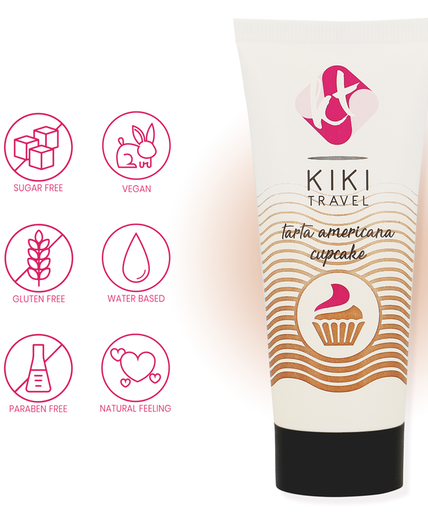 KIKÍ TRAVEL - CUPCAKE LUBRICANT 50 ML