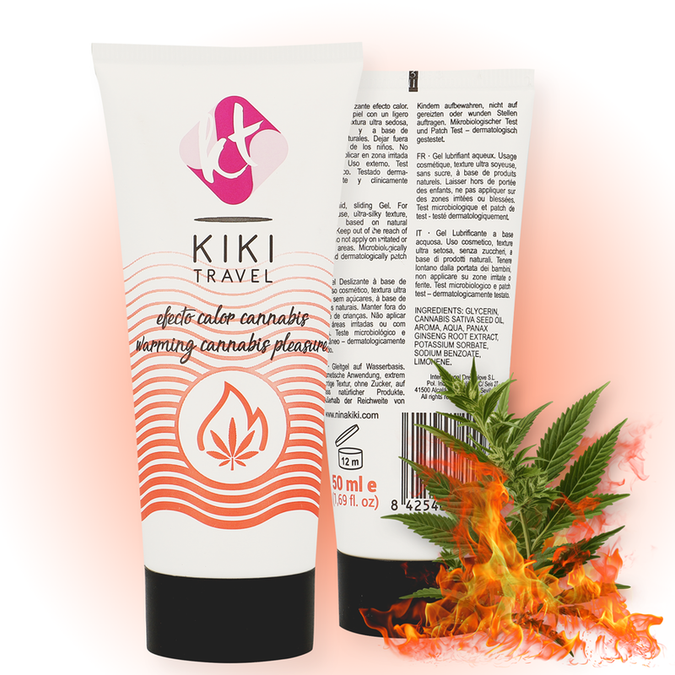 Kikí Travel – Cannabis Hot Effect Gleitmittel 50 ml
