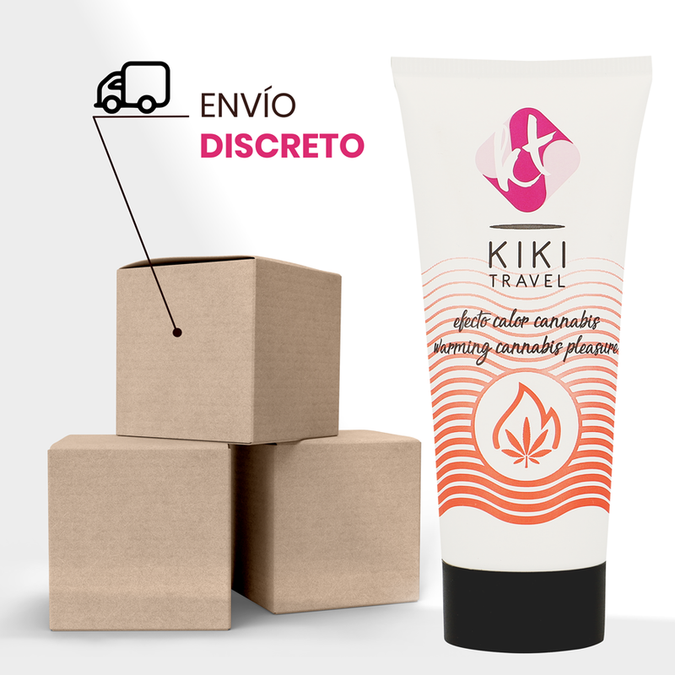 Kikí Travel – Cannabis Hot Effect Gleitmittel 50 ml