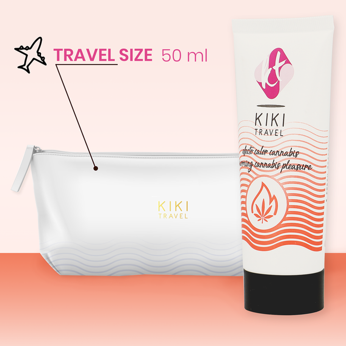 Kikí Travel – Cannabis Hot Effect Gleitmittel 50 ml