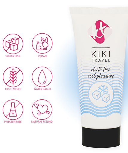 KIKÍ TRAVEL - COOLING EFFECT LUBRICANT 50 ML