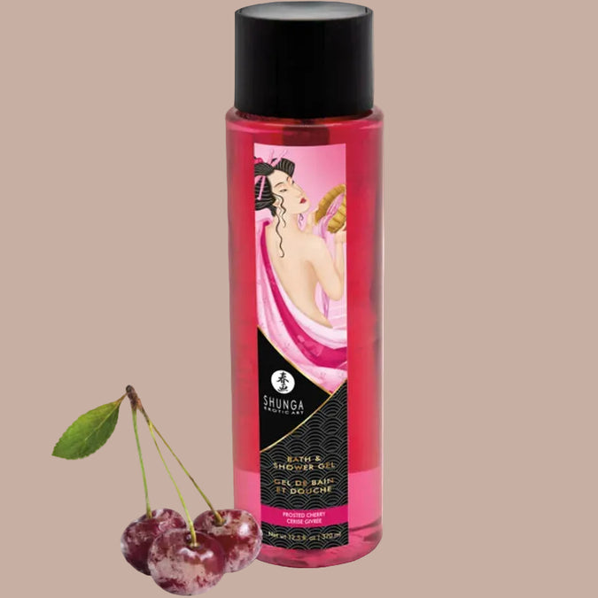 Shunga – Bad- & Douchegel Bevroren Kers 370ml