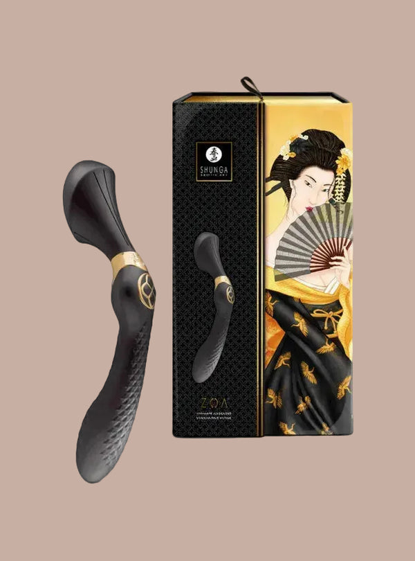 Shunga – ZOA Intimate Massager Black
