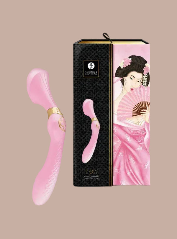 Shunga – ZOA Intieme Massager Roze
