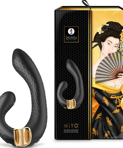 SHUNGA - MIYO INTIMATE MASSAGER BLACK