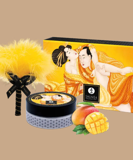 Shunga – Edible Massage Powder Kit Mango