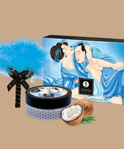Shunga – Edible Coconut Massage Powder Kit