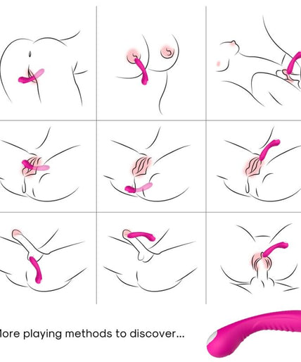 Armony – Legend vibrator van siliconen in fuchsia