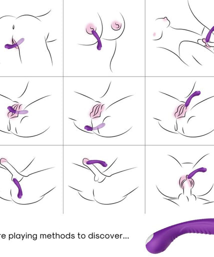 Armony – Legend vibrator van siliconen paars