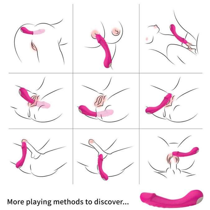 Armony – Dildo Vibrator G – Spot Silicone Fuchsia