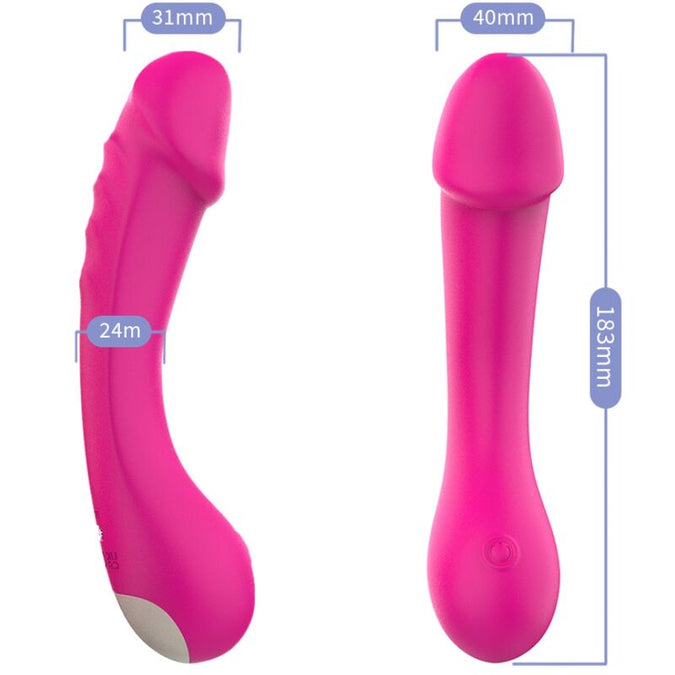 Armony – Dildo Vibrator G – Spot Silicone Fuchsia