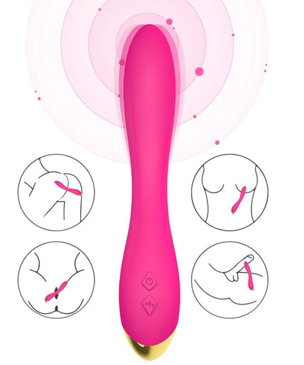 Armony – Flamingo Vibrator Multipositie Fuchsia