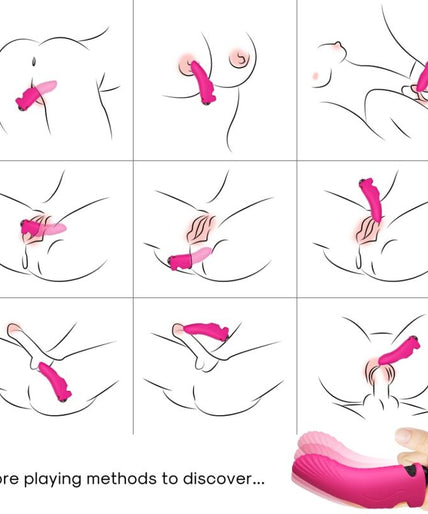 Armony – Aurora Vibrator Vinger Fuchsia