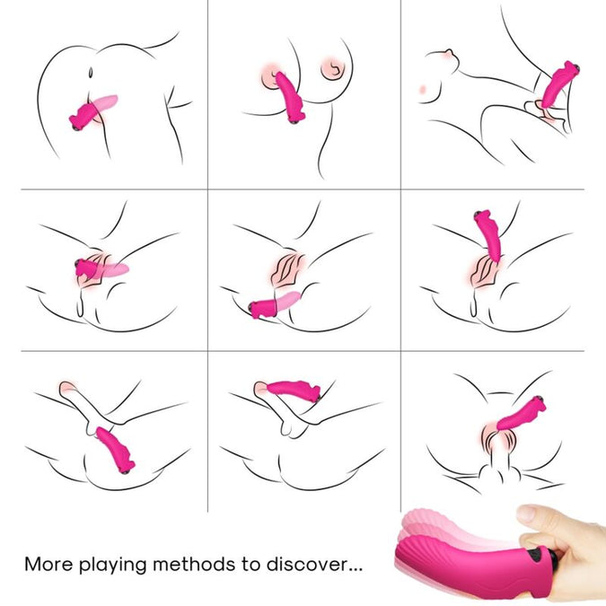 Armony – Aurora Vibrator Vinger Fuchsia