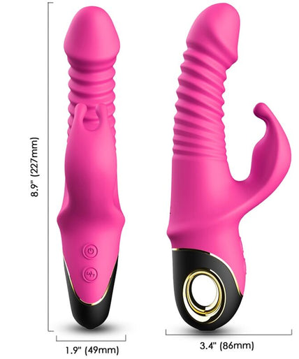 ARMONY - ZING DILDO VIBRATOR RABBIT FUCHSIA