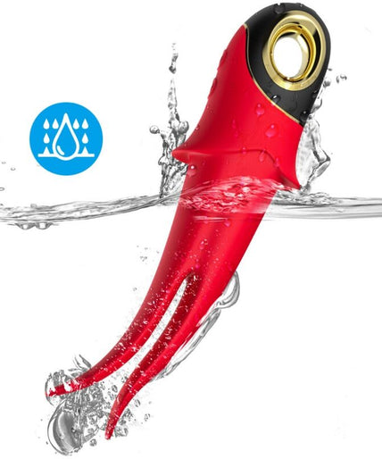 ARMONY - SHADOW VIBRATOR DOUBLE-HEAD TEASING RED