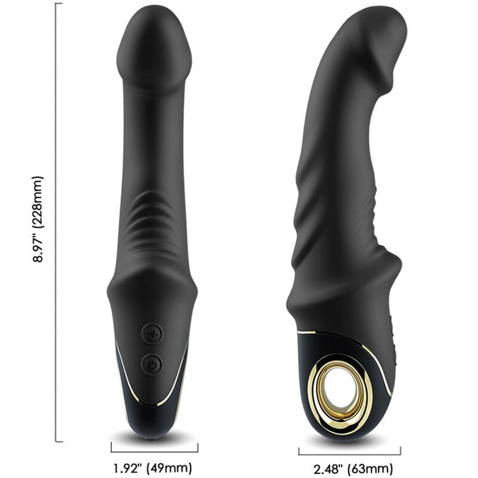 ARMONY - JOYBLADE DILDO VIBRATOR ROTATOR ZWART