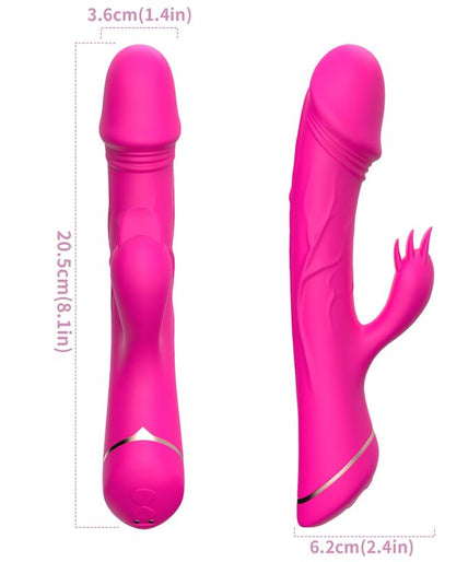 Armony – Dildo Vibrator Rabbit Siliconen Fuchsia