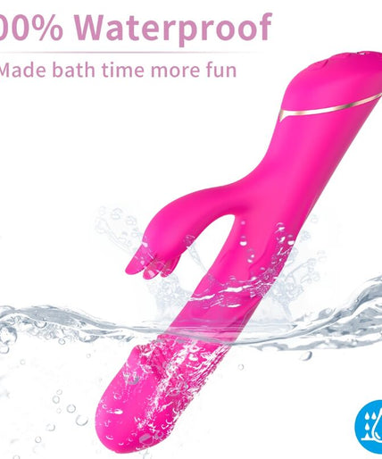 Armony – Dildo Vibrator Rabbit Siliconen Fuchsia