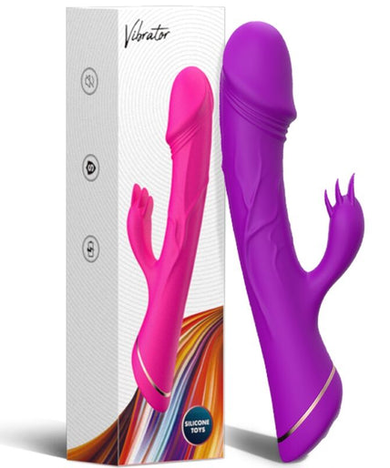 ARMONY - DILDO VIBRATOR RABBIT SILICONE PURPLE