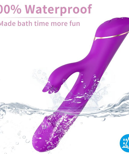 ARMONY - DILDO VIBRATOR RABBIT SILICONE PURPLE