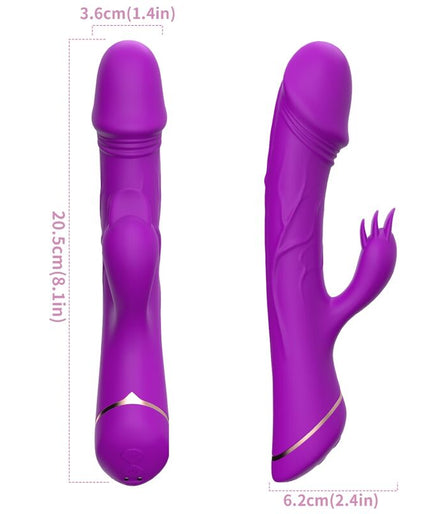 ARMONY - DILDO VIBRATOR RABBIT SILICONE PURPLE