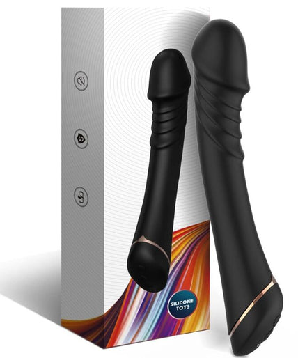ARMONY - DILDO VIBRATOR SILICONE BLACK