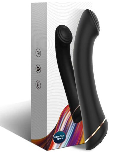 ARMONY - VIBRATOR FALT HEAD SILICONE BLACK