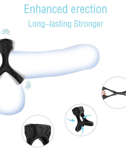 Armony – Ringvibrator & Multipositie Zwart